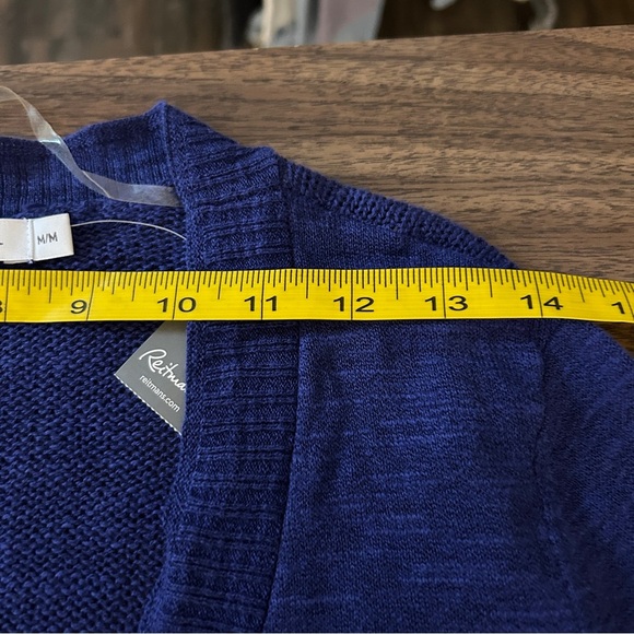 Reitmans Deep Blue Knit Cardigan - Picture 7 of 10